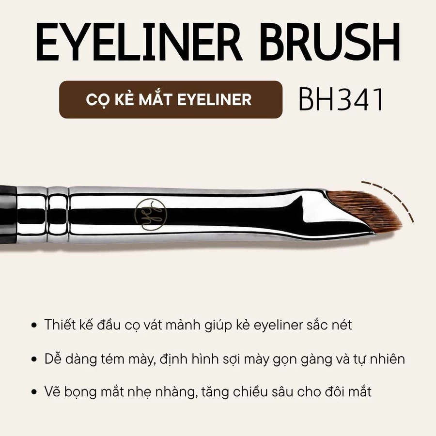Cọ Kẻ Mắt BH Cosmetics Eyeliner Brush BH341